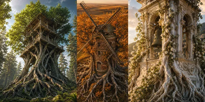 The Towers That Took Root generated by undefined