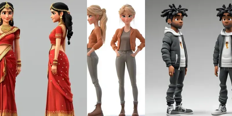 3D Character Concept Art generated by undefined