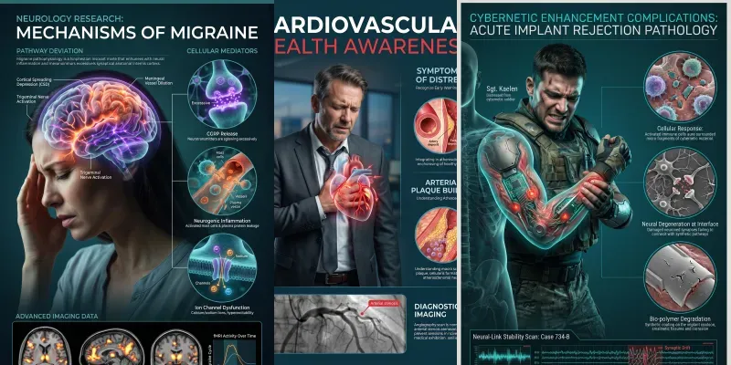 Cinematic Medical Infographic Pros generated by undefined