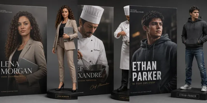Action Figure Portraits generated by undefined