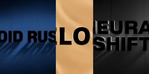 Slow Motion Kinetic Typography Reveals generated by grok-video