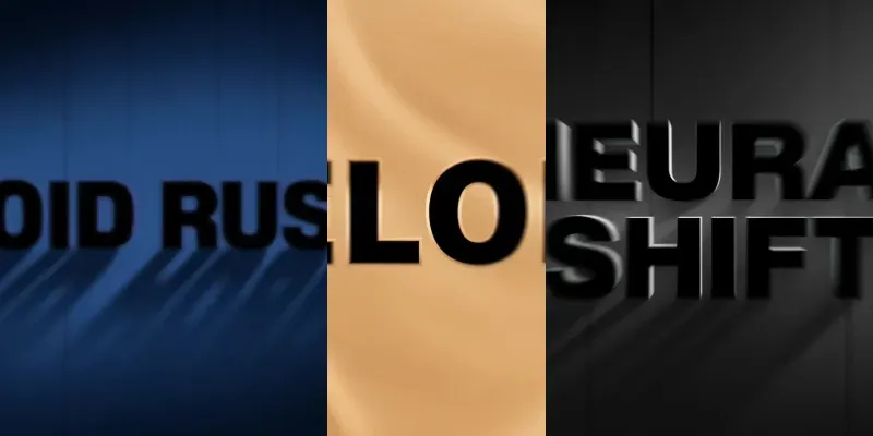 Slow Motion Kinetic Typography Reveals generated by undefined