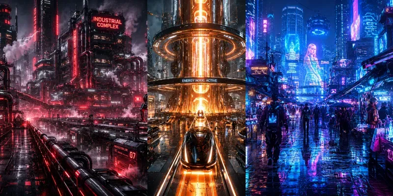 Cyberpunk Thumbnail Creators generated by undefined