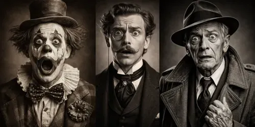 Vintage Expressive Portraits generated by chatgpt-image