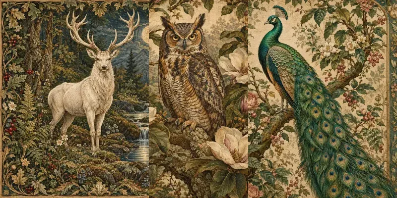 Heirloom Woodland Tapestries