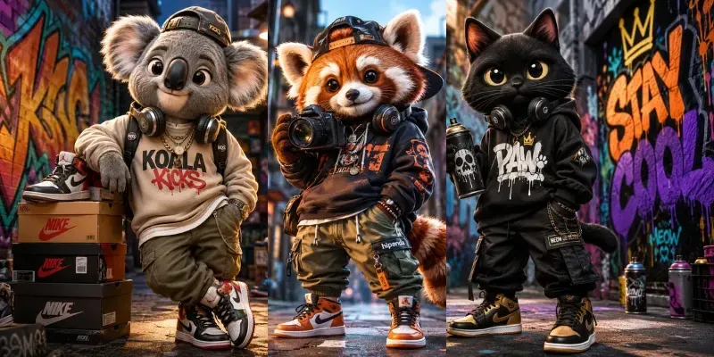 Urban Graffiti Mascot Creators generated by undefined