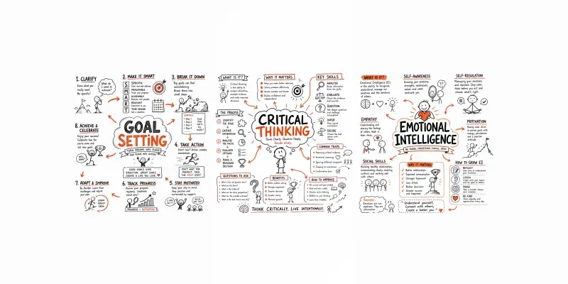 Handdrawn Sketchnote Infographic Packs generated by undefined