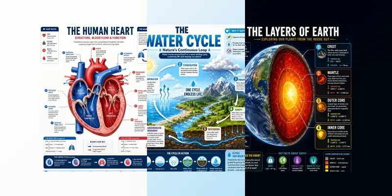 Viral Educational Infographics Packs generated by undefined