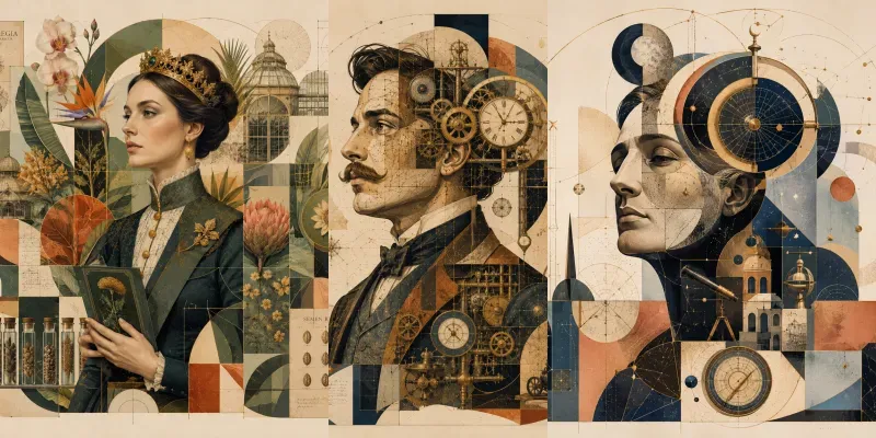 Geometric Dream Personas generated by undefined