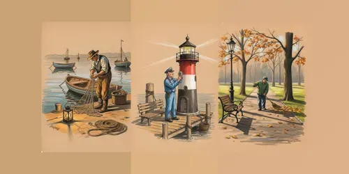 Quint Buchholz Vignettes generated by imagen