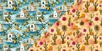 Watercolor Seamless Patterns midjourney prompt mini thumbnail
