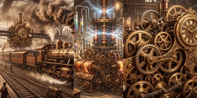 Steampunk Design Wonders generated by undefined