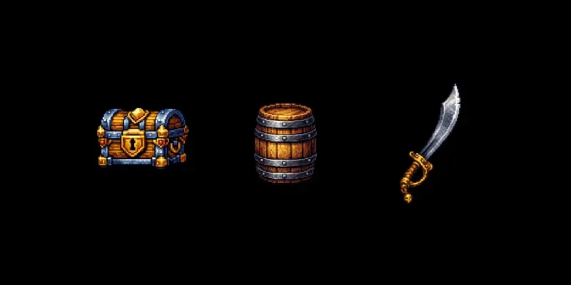 Pixel Game Asset Generator generated by undefined