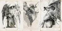 Angelic Tarot Cards midjourney prompt mini thumbnail