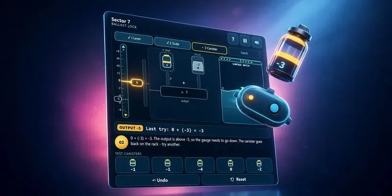 Sector 7 Math Escape Builder