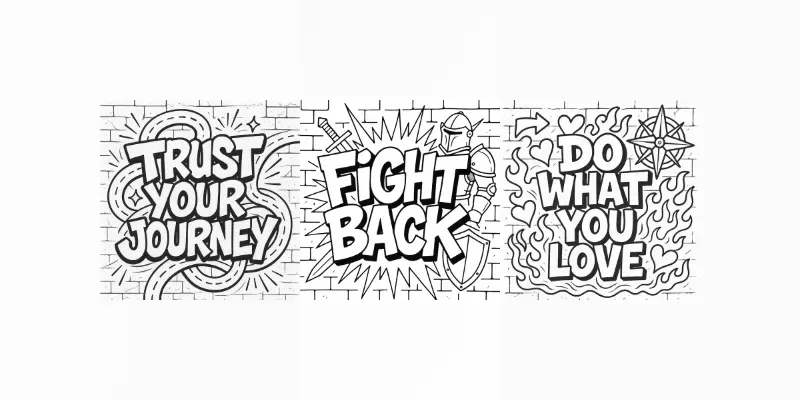Graffiti Coloring Pages Generators generated by undefined
