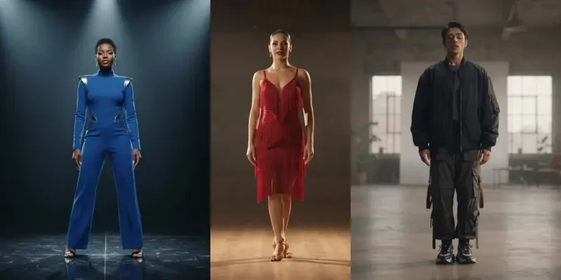 Dancers Leave Living Colour Silhouettes