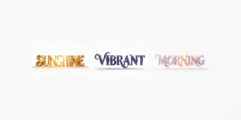 Seasonal Decorative Typography generated by undefined