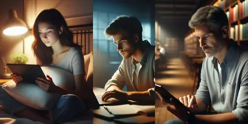 Cinematic Learning Study Portraits generated by chatgpt-image