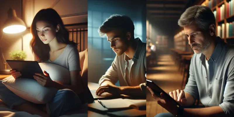 Cinematic Learning Study Portraits generated by undefined