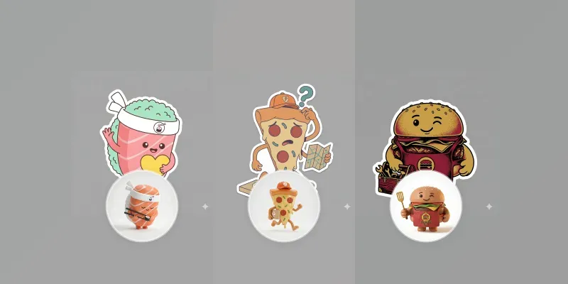 Custom Mascot Stickers generated by undefined