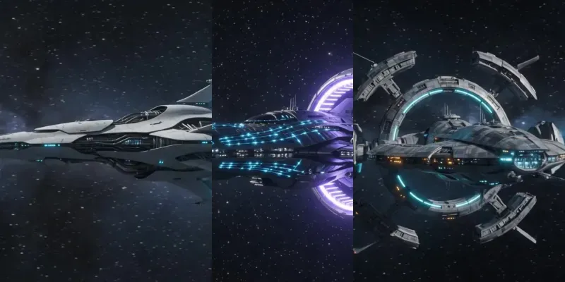 Spaceships Find Alien Materials generated by undefined