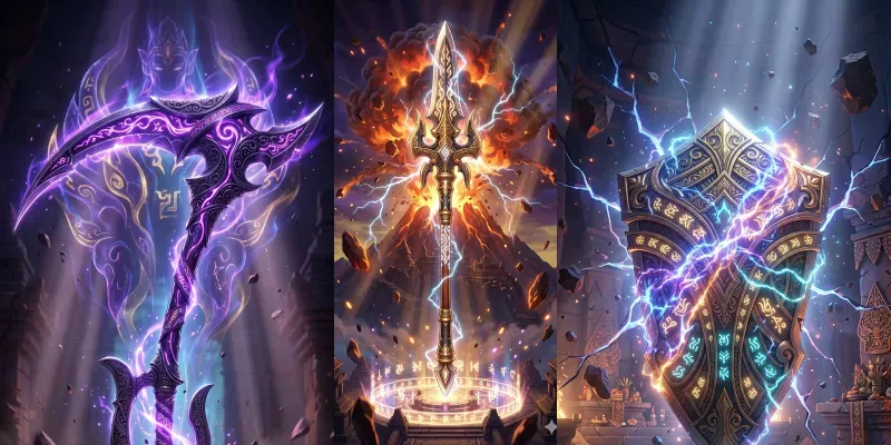 3D Nusantara Fantasy Weapons generated by undefined