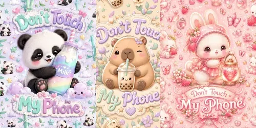 Cute Kawaii Wallpaper Bundle Packs generated by chatgpt-image