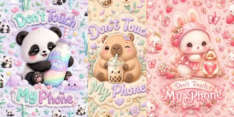 Cute Kawaii Wallpaper Bundle Packs generated by undefined