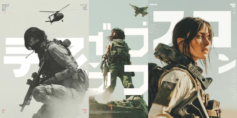 Army Military Posters generated by undefined