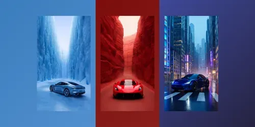 Ultrarealistic Supercar Adventures generated by grok-video