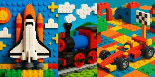 Block Worlds With Playful Design generated by chatgpt-image