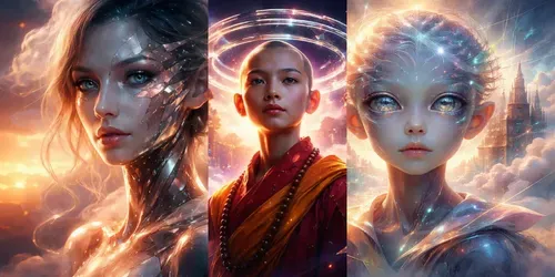 Contemporary Surreal Fine Art Portraits generated by chatgpt-image