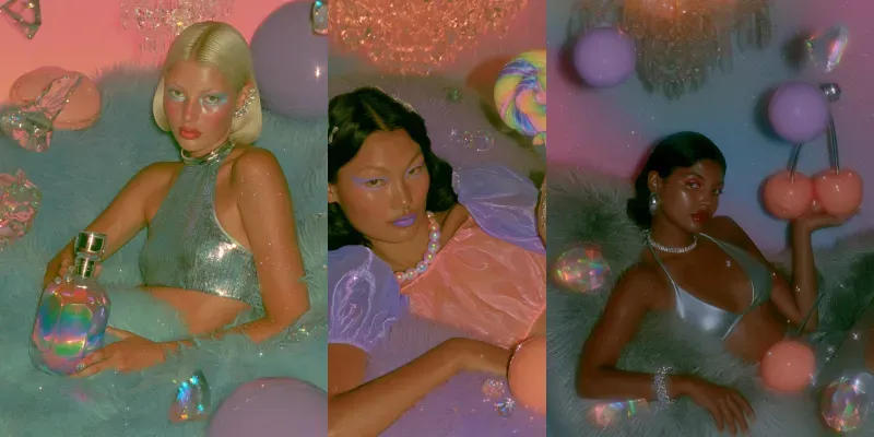 Y2k Hyperpop Dreamcore Beauty Editorials generated by undefined