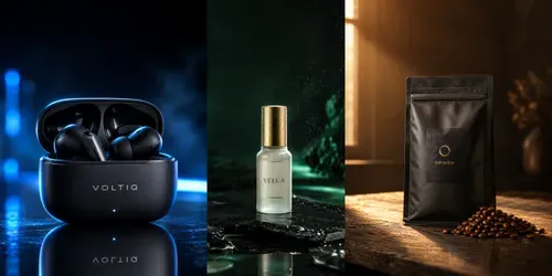 Luxury Product Commercial Photos generated by chatgpt-image