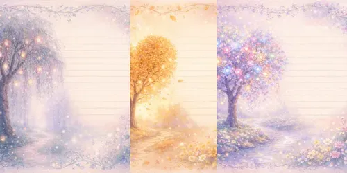 Enchanted Nature Journal Pages generated by chatgpt-image