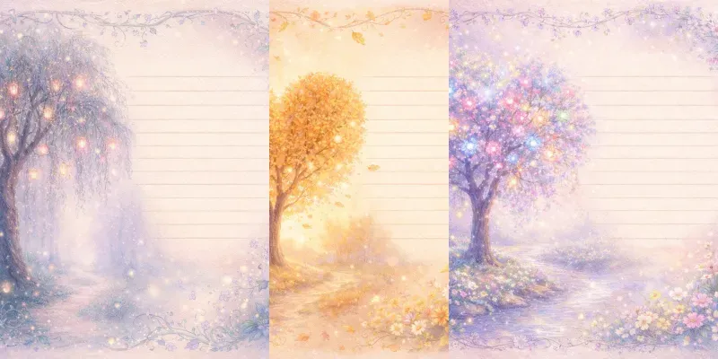 Enchanted Nature Journal Pages