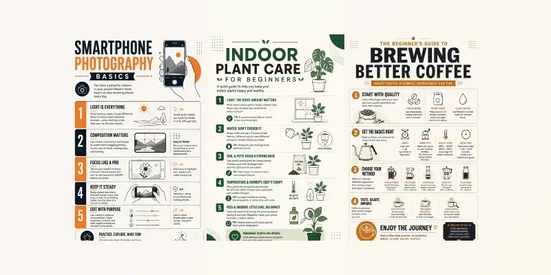 Beginner Cheat Sheet Infographics generated by undefined