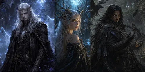 Enchanted Forest Souls generated by chatgpt-image