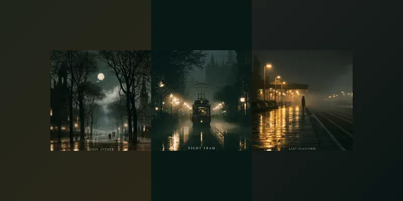 Nocturnal Cinematic Photo Covers generated by undefined