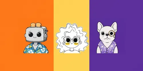 Modern Playful Mascot Portraits generated by chatgpt-image