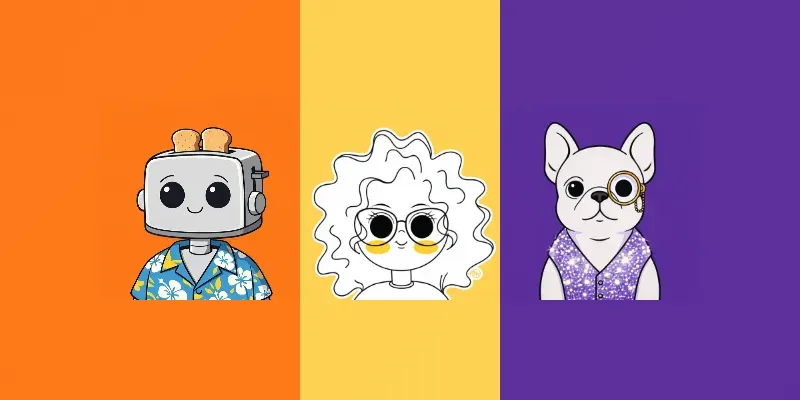 Modern Playful Mascot Portraits generated by undefined