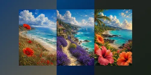 Coastal Wildflower Paradises generated by chatgpt-image