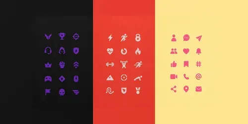 Refined Micro Icon Grids generated by chatgpt-image