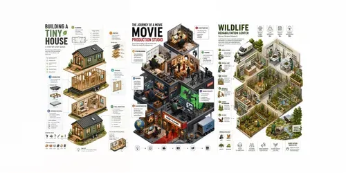 Isometric Process Infographics generated by chatgpt-image