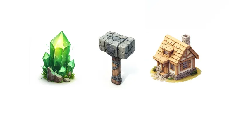 Isometric Game Asset Generator generated by undefined