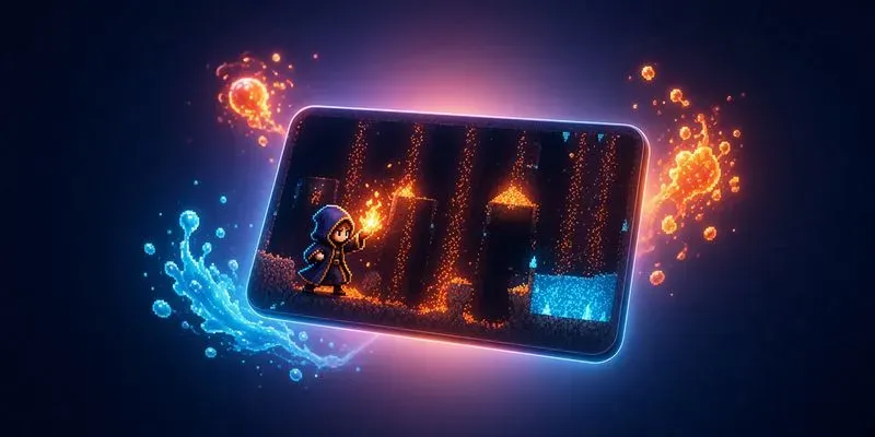 Falling Sand Spellcraft Game Builder