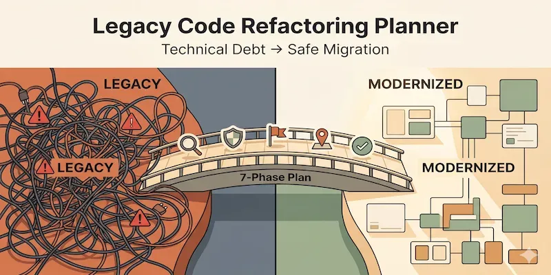 Legacy Code Refactoring Planner generated by undefined