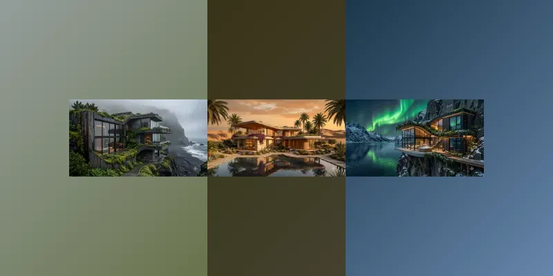 Ecoluxury Biophilic Architectures generated by undefined