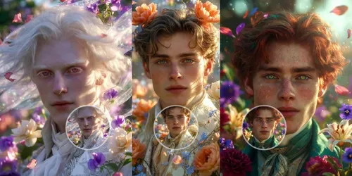 Ethereal Victorian Gentlemen Motions generated by grok-video